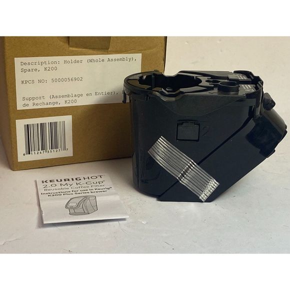 Keurig‎ Hot 2.0 K Cup Holder Replacement Part For Keurig K200 Black New Open Box - Picture 1 of 6